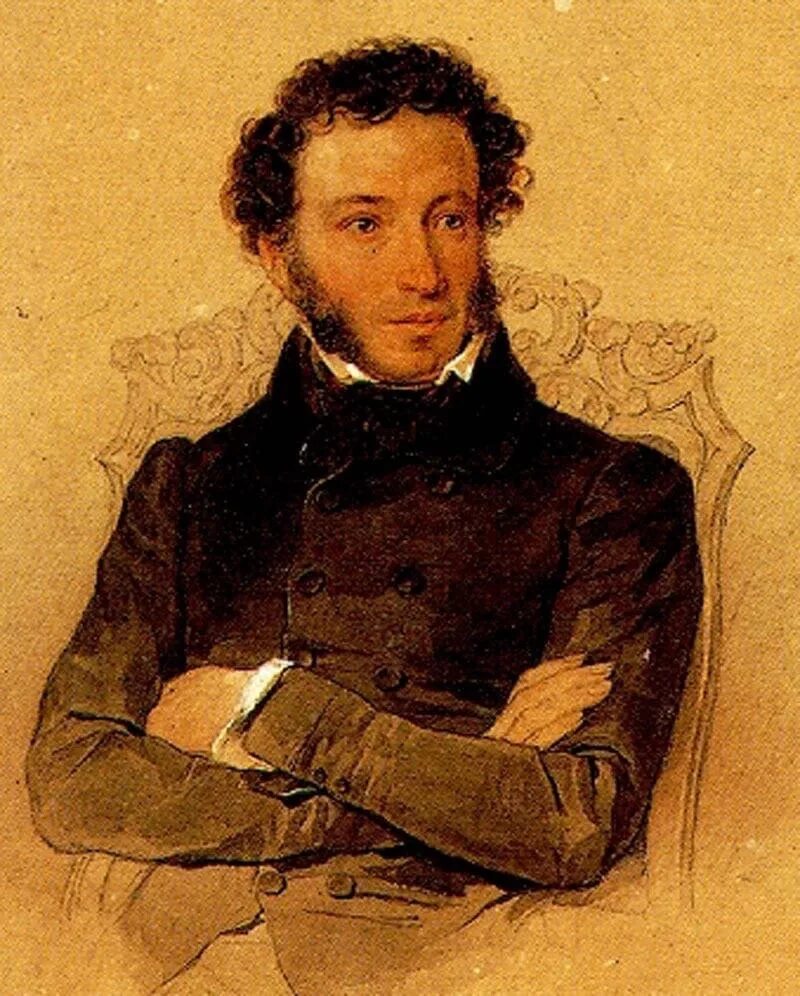 1 а п пушкин. Соколов п.ф. портрет а.с. пушкина. 1836 г..
