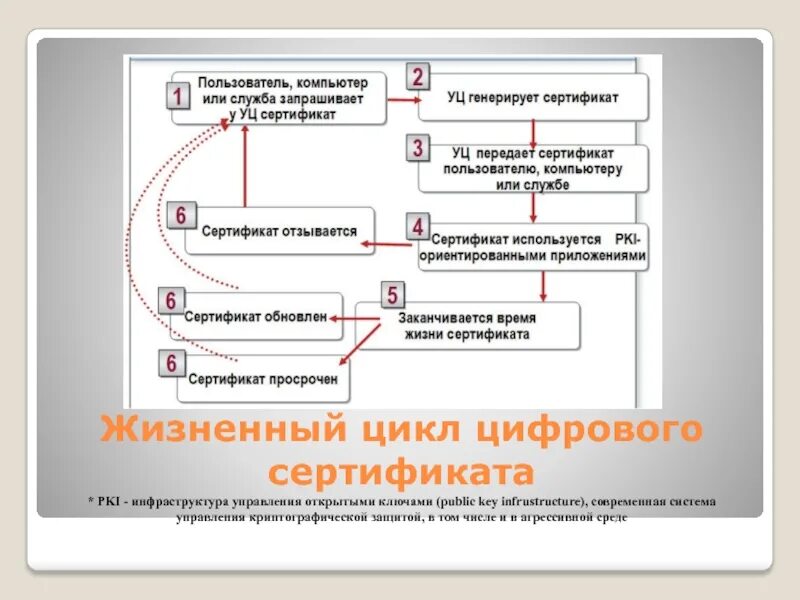 Жизненный цикл сертификата