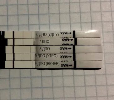 6 день после овуляции тест