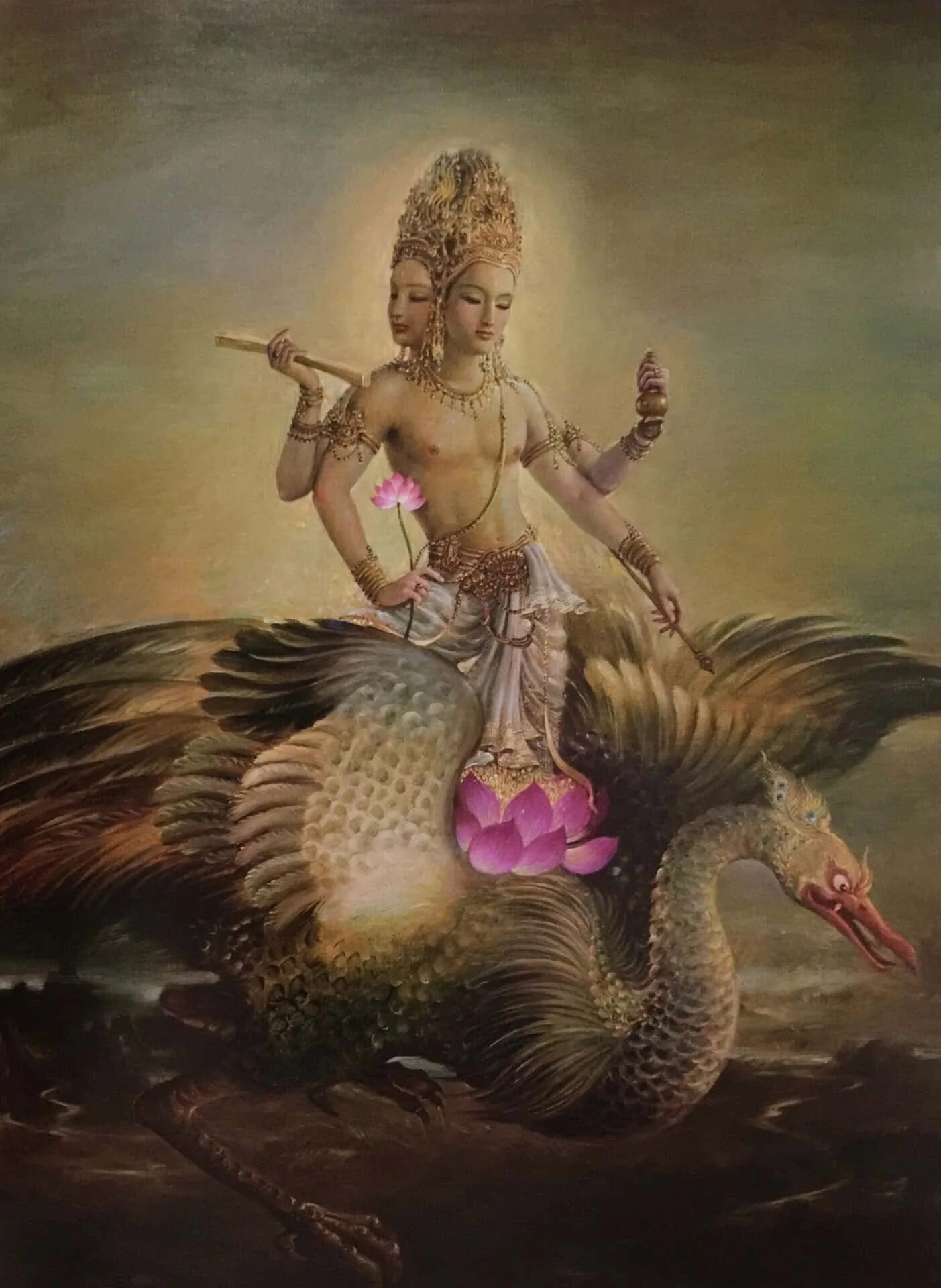 Индийский Бог Брахма. Бог Брахма в Индии. Брахма Бог арт. Гаруда индийский Бог.