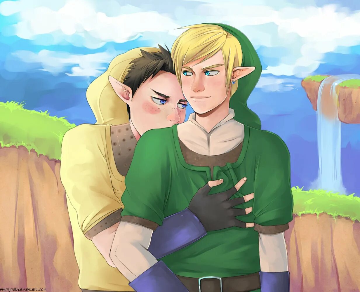 Линк 1 Зельда. Линк Зельда яой. Линк и Зельда 18. Линк Skyward Sword. Their link link