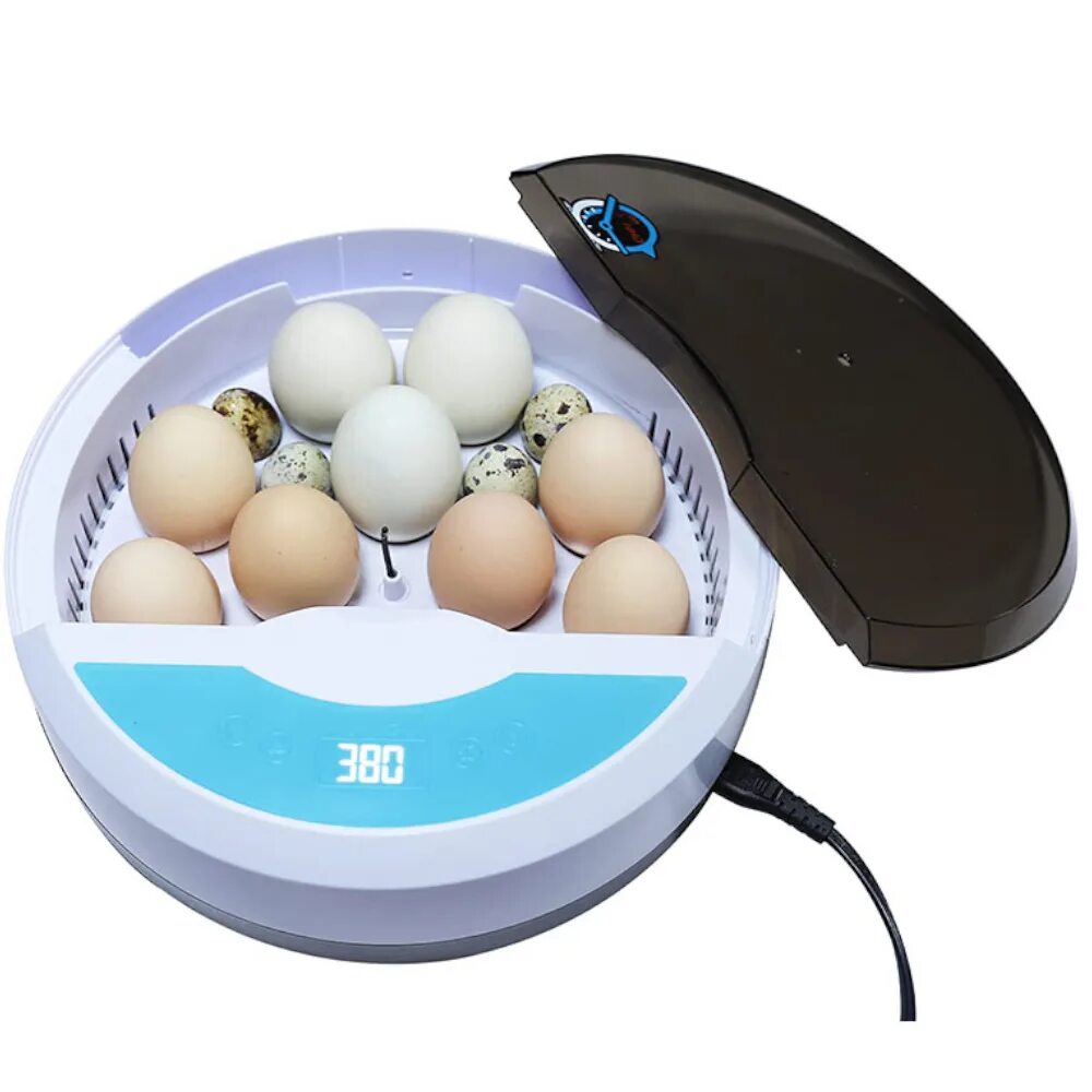 Egg incubator HHD. Инкубатор HHD 9, С овоскопом. Smart Mini incubator HHD. Инкубатор круглый.