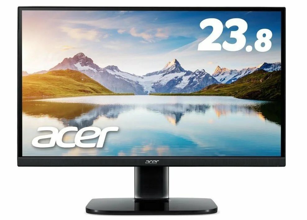 Acer 27 дюймов 75гц. Монитор Acer ka242y. Диагональ монитора 23. Экран 23 8