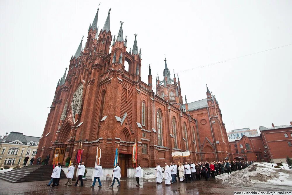 Храм Непорочного зачатия в Москве. Католический храм в Москве. Непорочного зачатия расписание