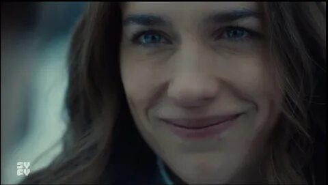 Her eyes were red
