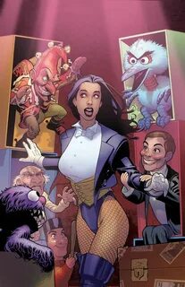 Zantanna - Cover art by Stephane Roux Dc comics art, Comics, Zatanna dc com...