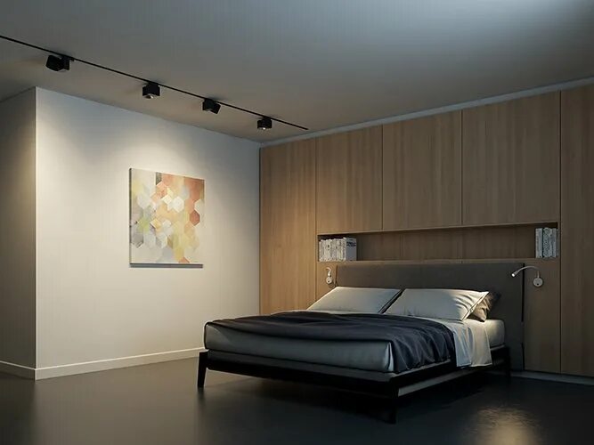 трековые светильники в спальне. светильники в интерьере спальни. трековая система в спальне. светильники в интерьере спальни. светильник в спальне трек.