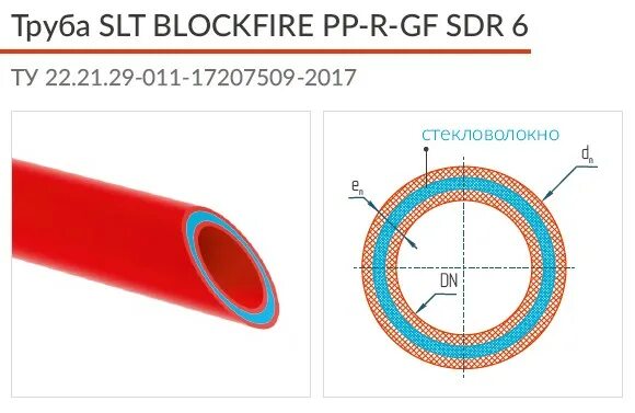 Труба slt blockfire pp r. Труба ппр для пожарного водопровода. труба slt blockfire pp-rpp-r-gfpp-r d50х6,9 sdr 7,4 армированная стекловолокном. труба противопожарная полипропиленовая.