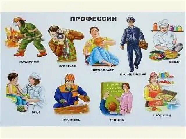 К профессиям в которых основными задачами деятельности
