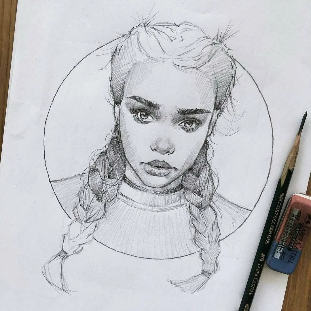 Рисунки 16. Рисунки карандашом для подростков. Срисовать для подростков. Красивые портреты в скетчбуке. Рисунки для срисовки подростковые.