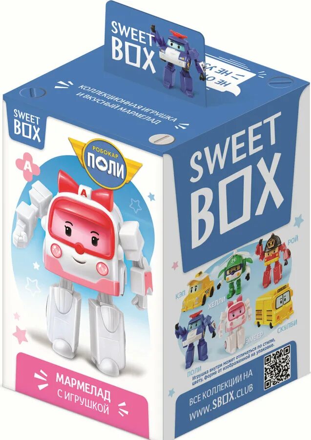 Sweet box Поли робокар купить в Новосибирске, цена 100 руб., продано 4 сентябр