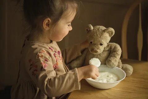 Мама любит кашу