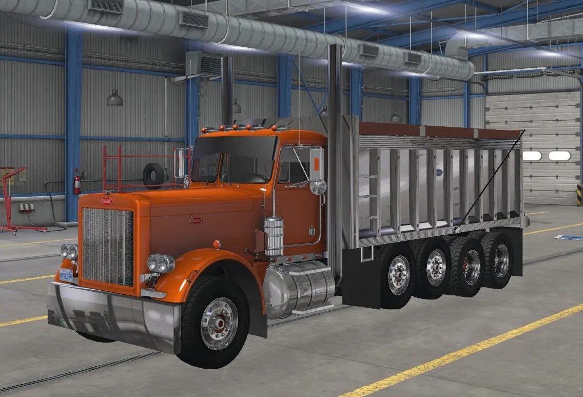 American simulator mods. Peterbilt 359 ATS. Петербилт 359 для АТС. АТС 2 Петербилт. Peterbilt 359 RTA ATS.