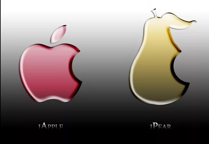 Почему на айфоне яблоко. Надкушенная груша. Надкусанная груша значок. Логотип эпл в виде груши. Эмблема откусанная груша.