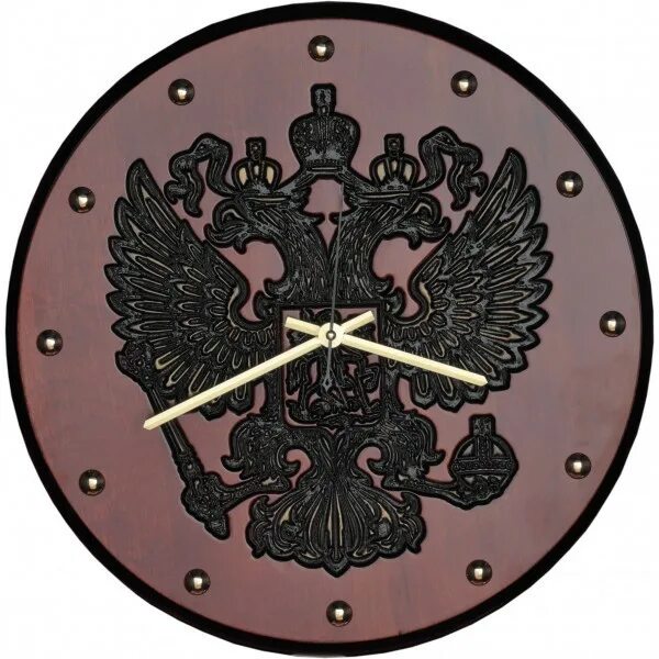 Часы настенные россия. Часы настенные. Часы настенные «герб». Часы настенные герб России. Часы с гербом.