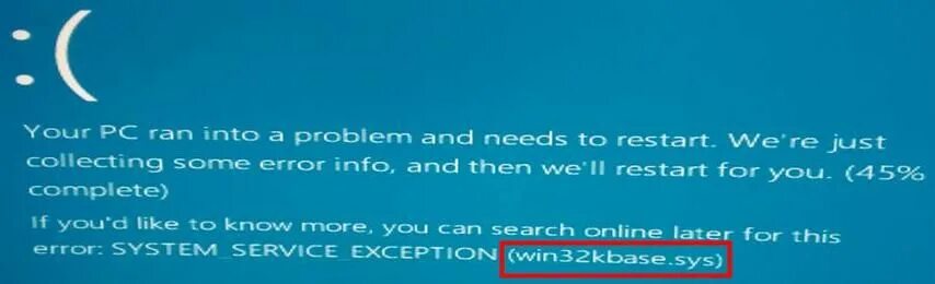Win32kbase sys. Ошибка win32kbase.sys. ntfs.sys синий экран windows 7 как исправить.