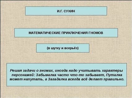 Задача гномик