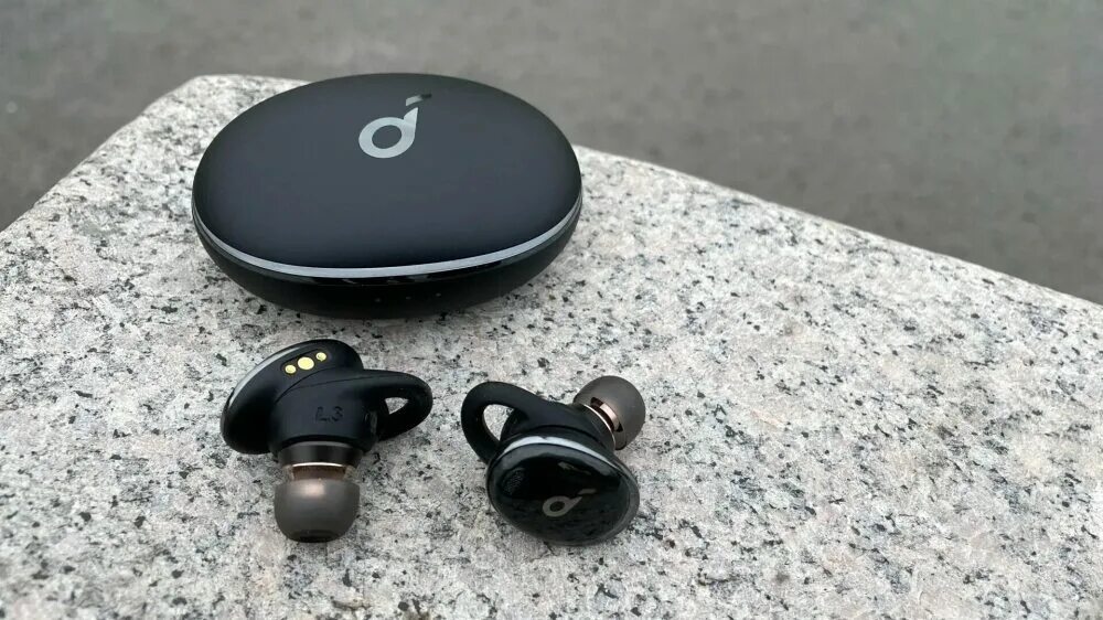 Наушники Anker SOUNDCORE Liberty 3 Pro, серый туман - купить в интернет-магазине
