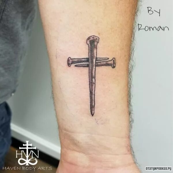 Тату гвозди. Крест кистью. Тату гвозди. Гвоздь эскиз. Тату гвозди.