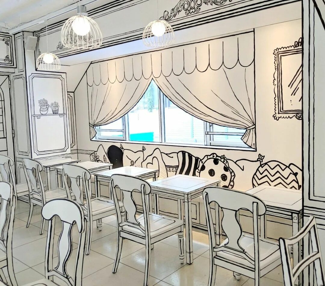 Рисунок кафе. 2d кафе в Питере. Кафе 2d в Японии. 2д кафе в Питере. 2d Cafe Япония.
