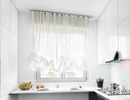 Дизайн коротких тюлей