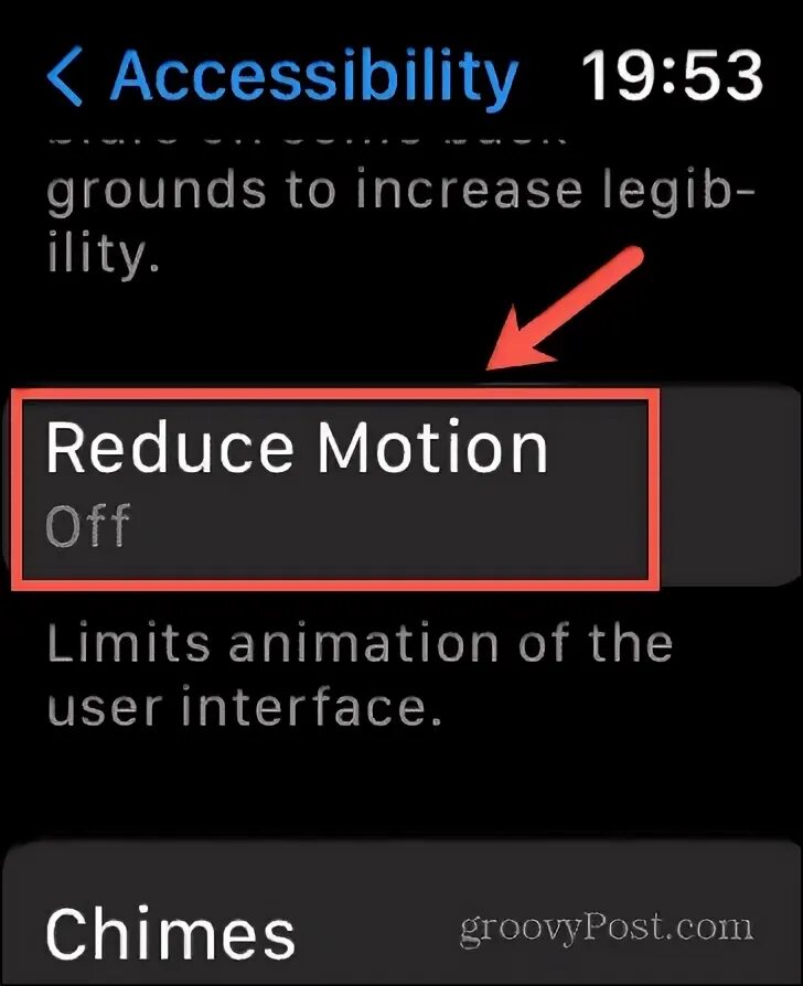 Reduce motion