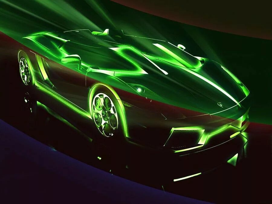Glow car