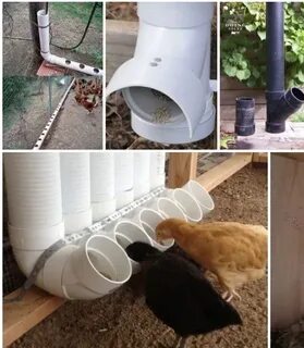 Кормушки из канализационных
