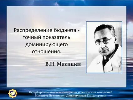 Мясищев в н психология отношений