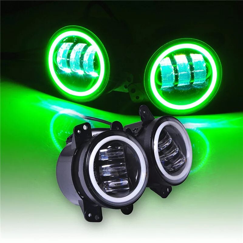 Лампы дхо птф. Фары противотуманки wrangler jk led 60w. led fog lamp 6000 k противотуманные светодиодные фары. лед противотуманки 3w120w круглая. led fog light 2pcs птф.