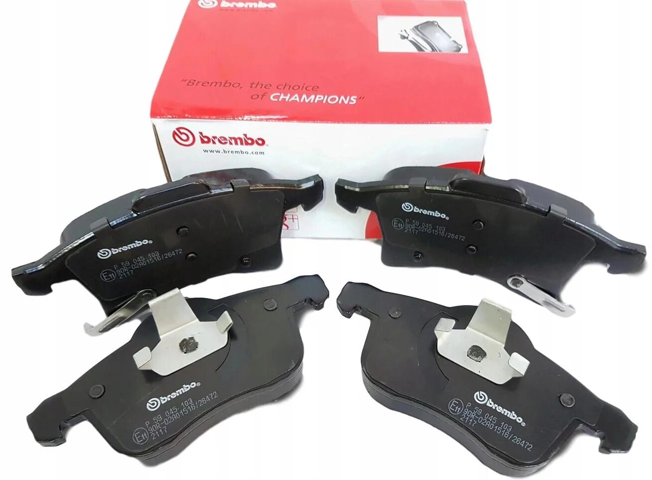 BREMBO p59045 колодки передние.