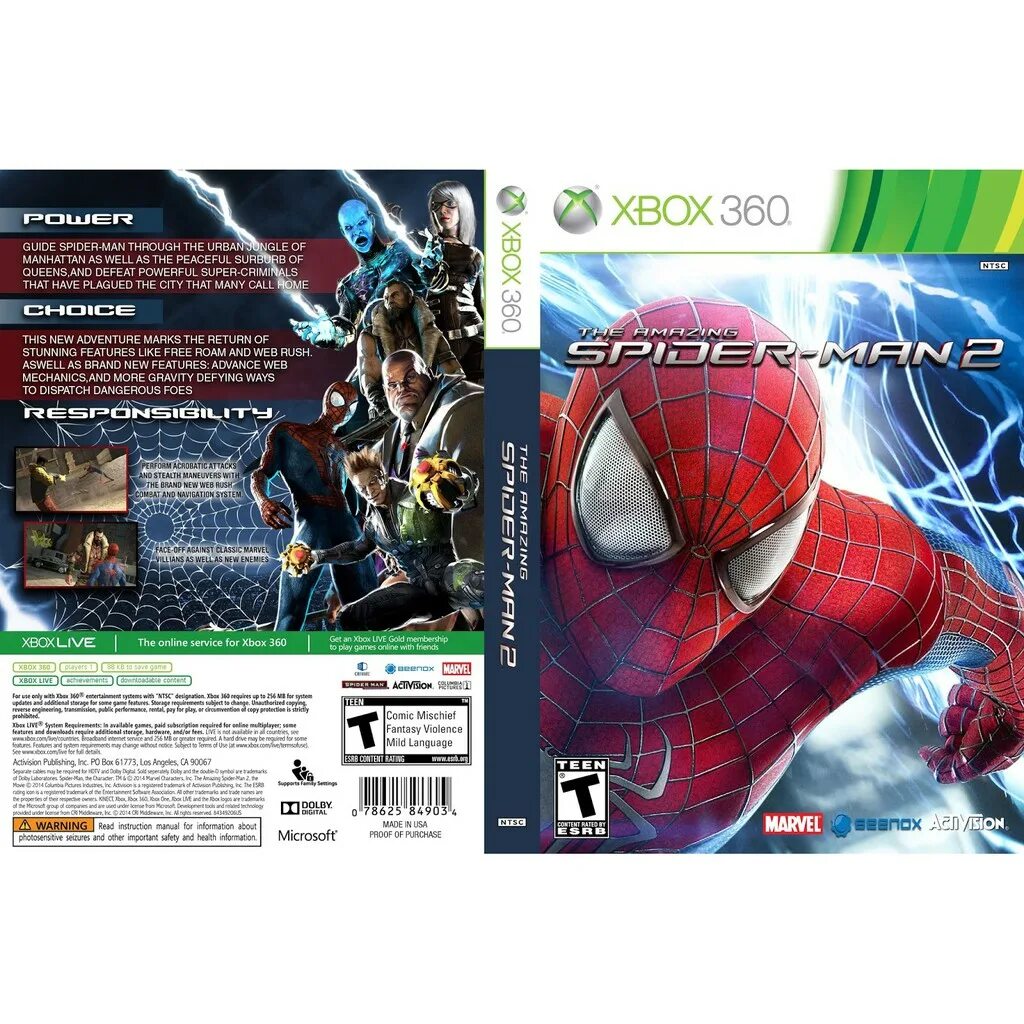 Человек паук игры по порядку все части. Spider man 2 Xbox 360. Диск Spider man Xbox 360. Диски на Икс бокс 360 человек паук. Spider man 2 Xbox one.