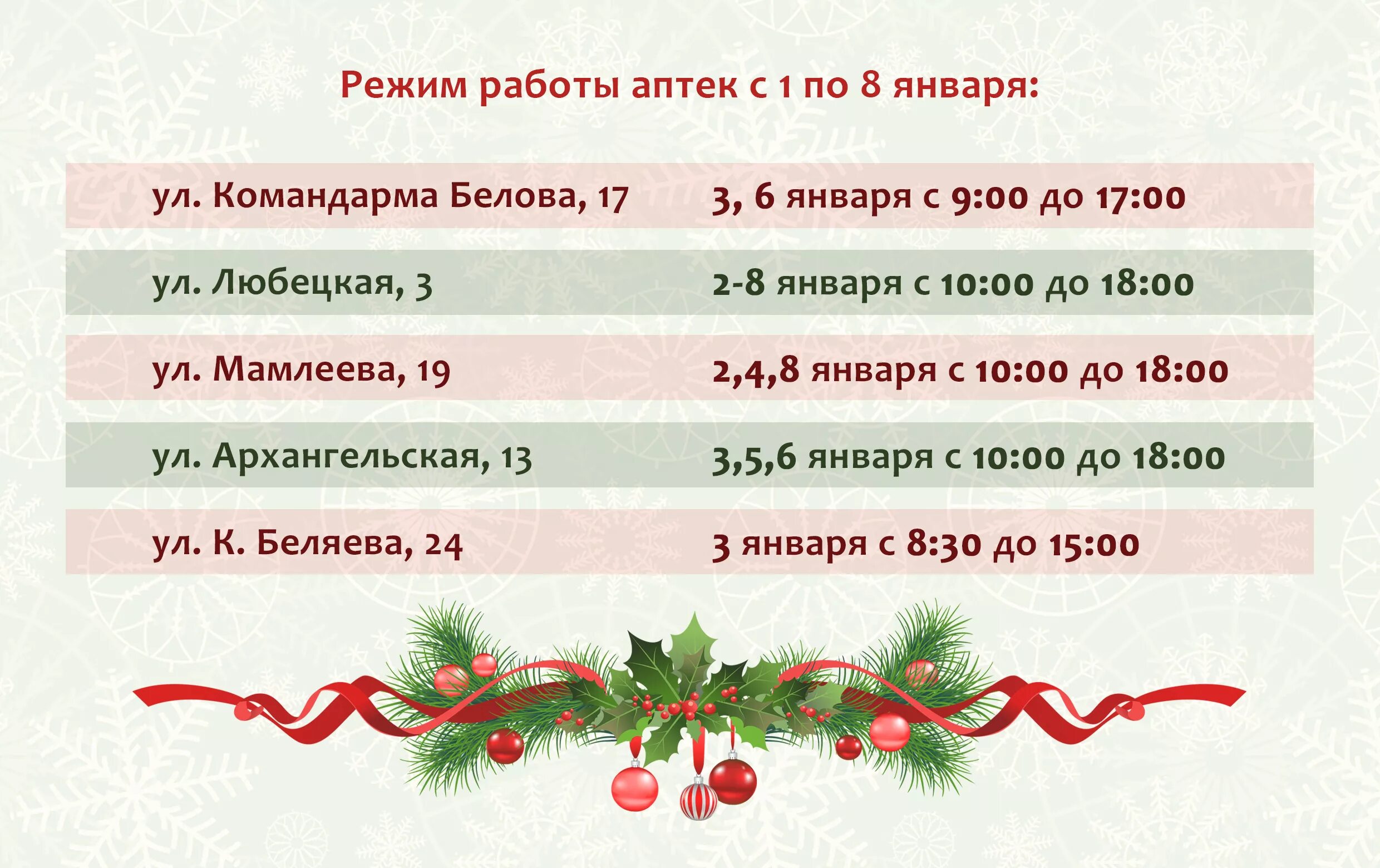 Режим работы открытие в праздничные дни