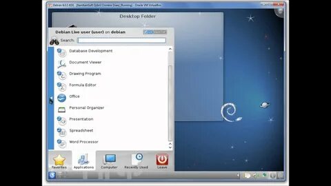 Debian kde