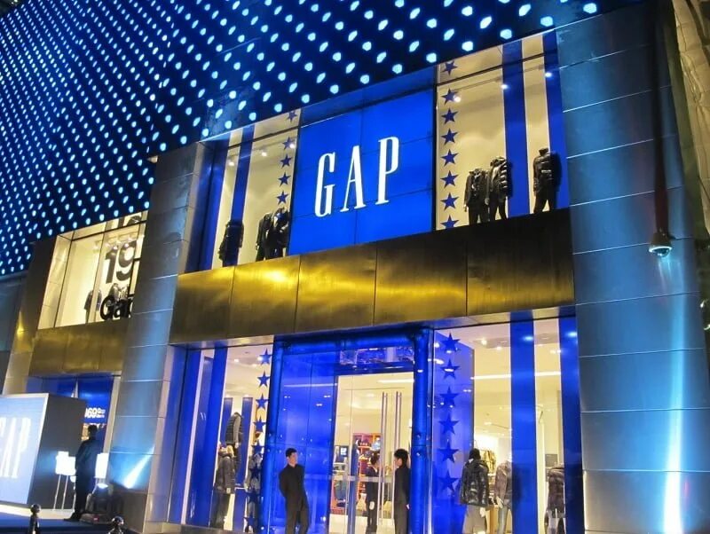 Gap c. Gap. фирма гап. p&amp;g. магазин gap.