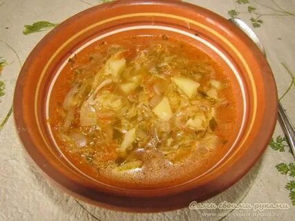 Суп с овощами в мультиварке