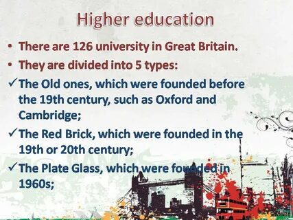 Education in britain