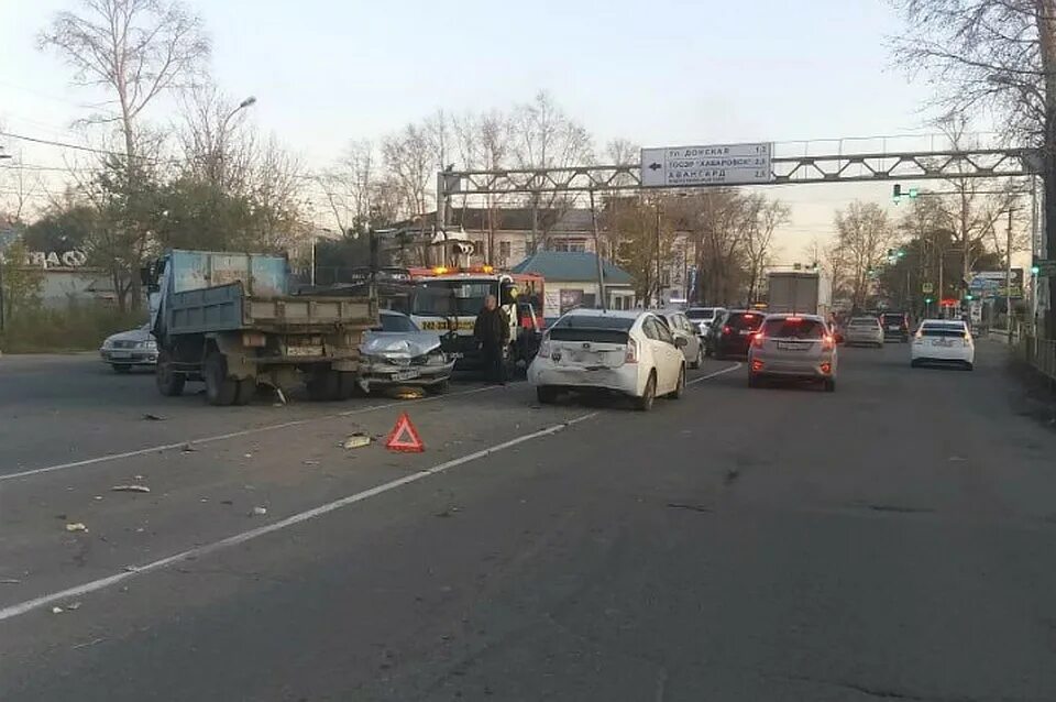 дтп. авария под хабаровском. затонувшие автомобили. происшествия хабаровск. дтп хабаровск корсаково.