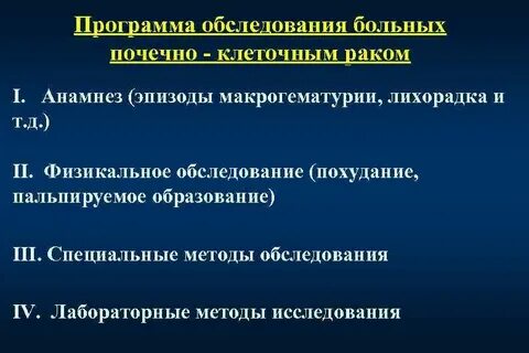Почечная программа