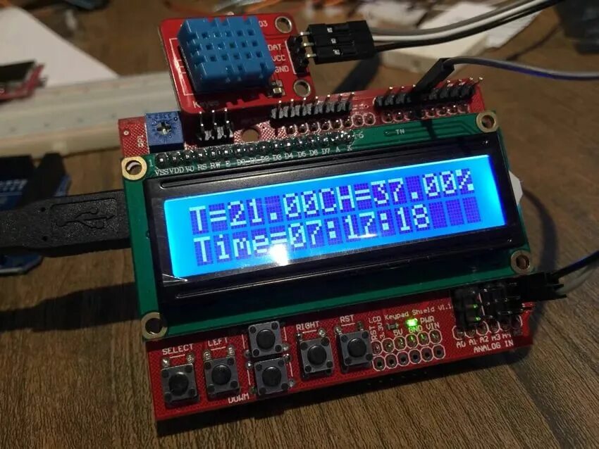 Собран на ардуино. LCD 16x2 Keypad Shield. LCD 1602 Shield Arduino. LCD Keypad Shield 1602. Ардуино шилд LCD.