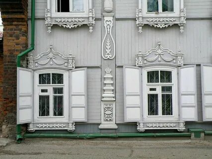 Наличники на фасад дома