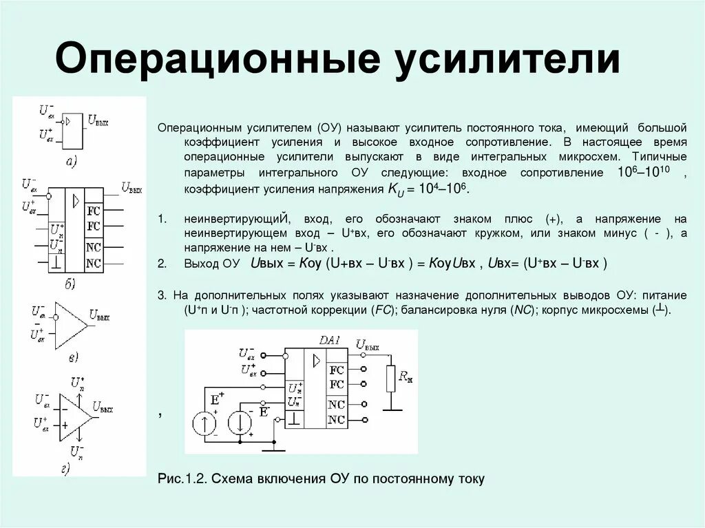 Сопротивление ос