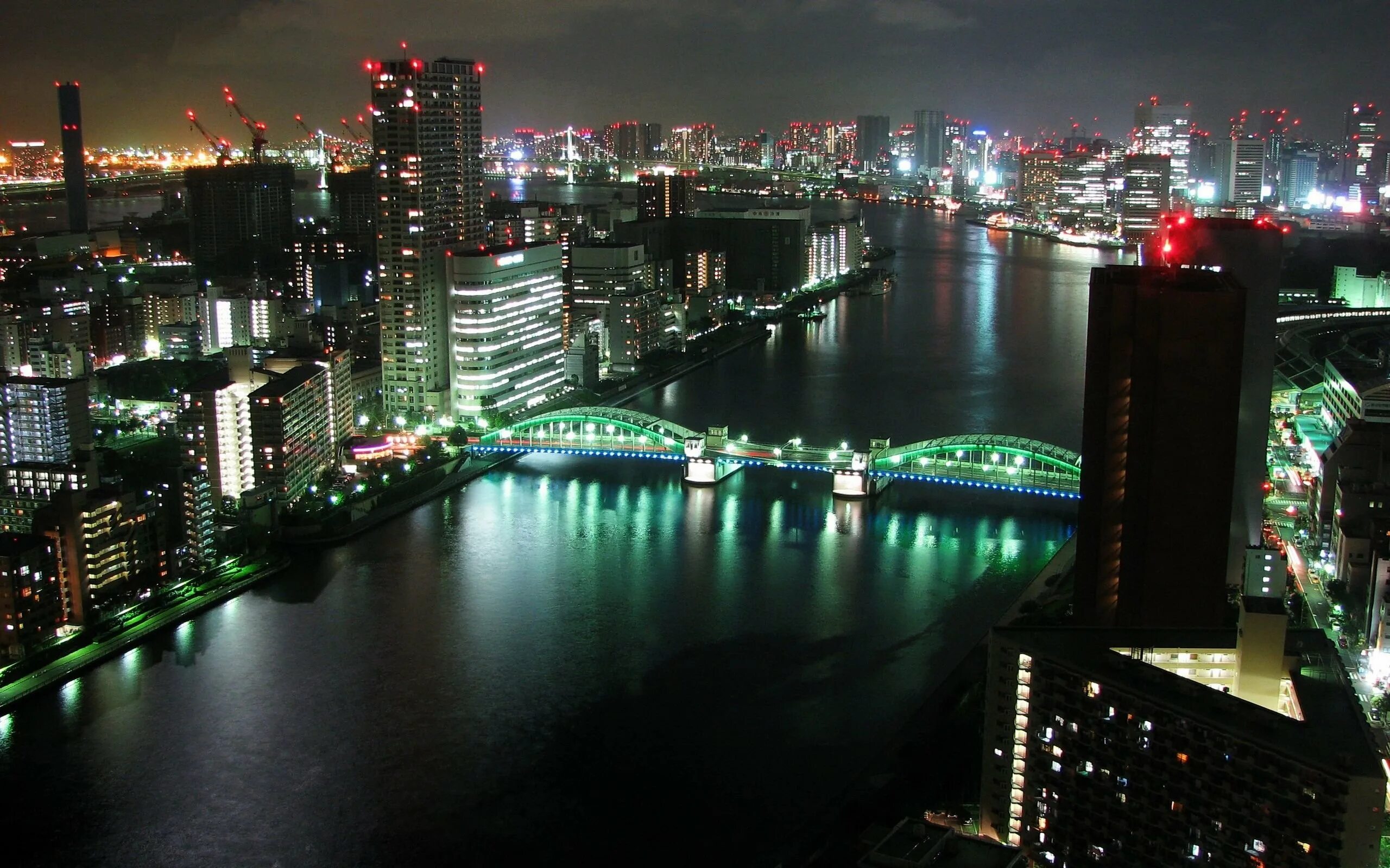 Река Сумида Токио. Сумида (река) реки Токио. Ночной Токио фото. Токио мост ночью.
