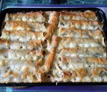 Трубочки с фаршем в духовке