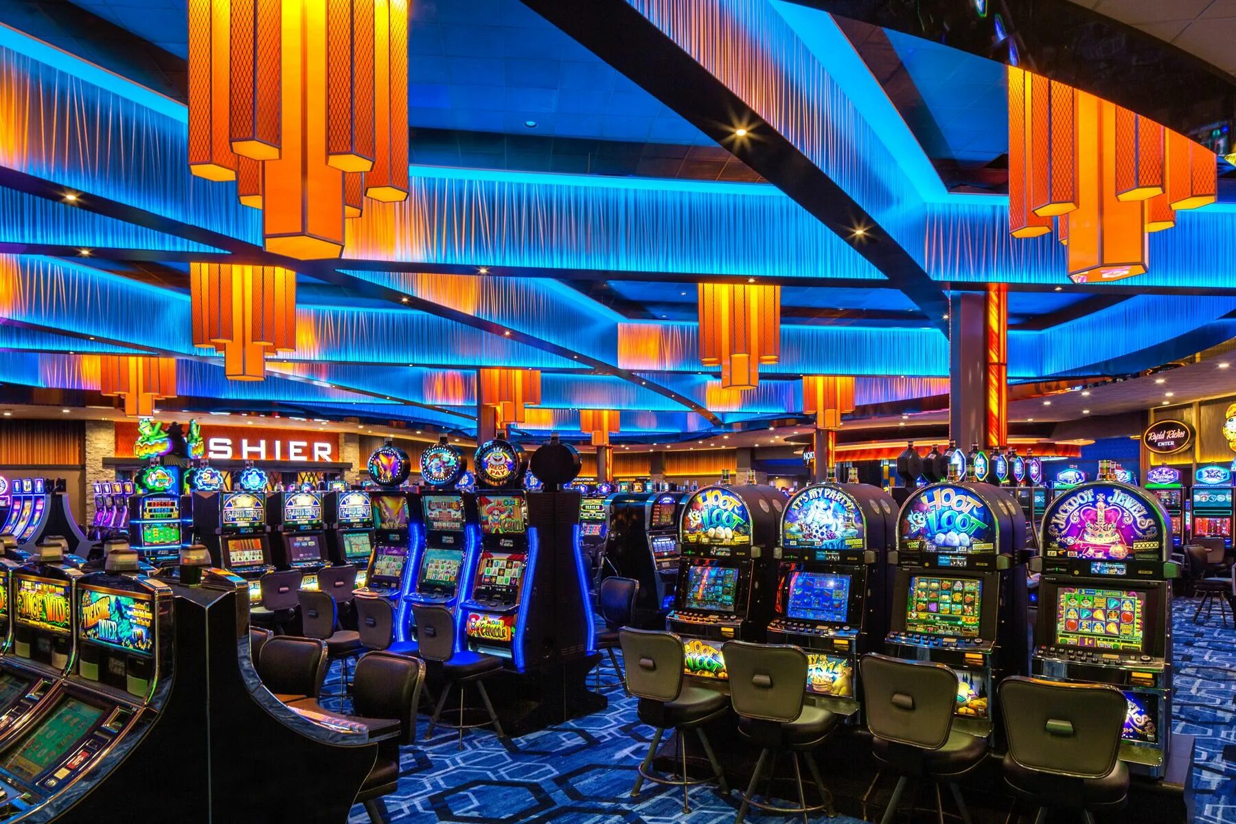 Казино Лас Вегас внутри. Большой куш казино.