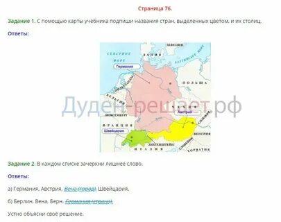 Страна в самом центре европы
