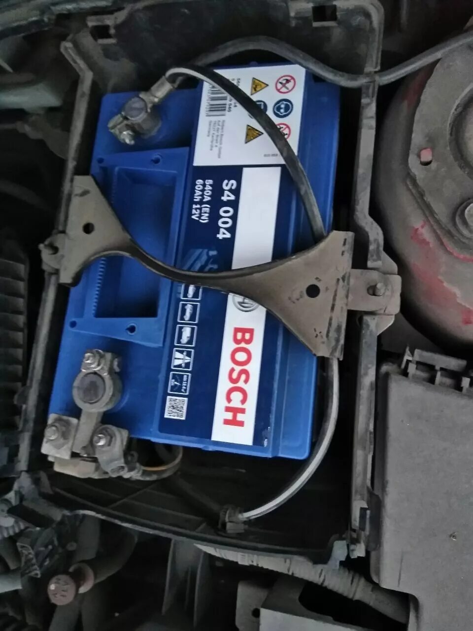 Замена АКБ - Mazda 3 (1G) BK, 1,6 л, 2005 года расходники DRIVE2