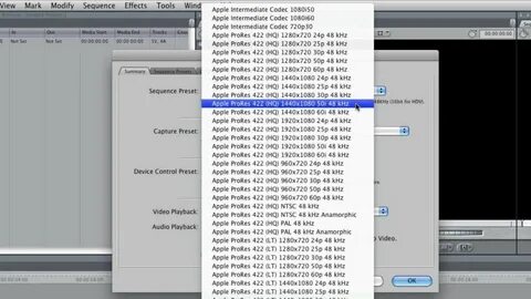 Apple prores