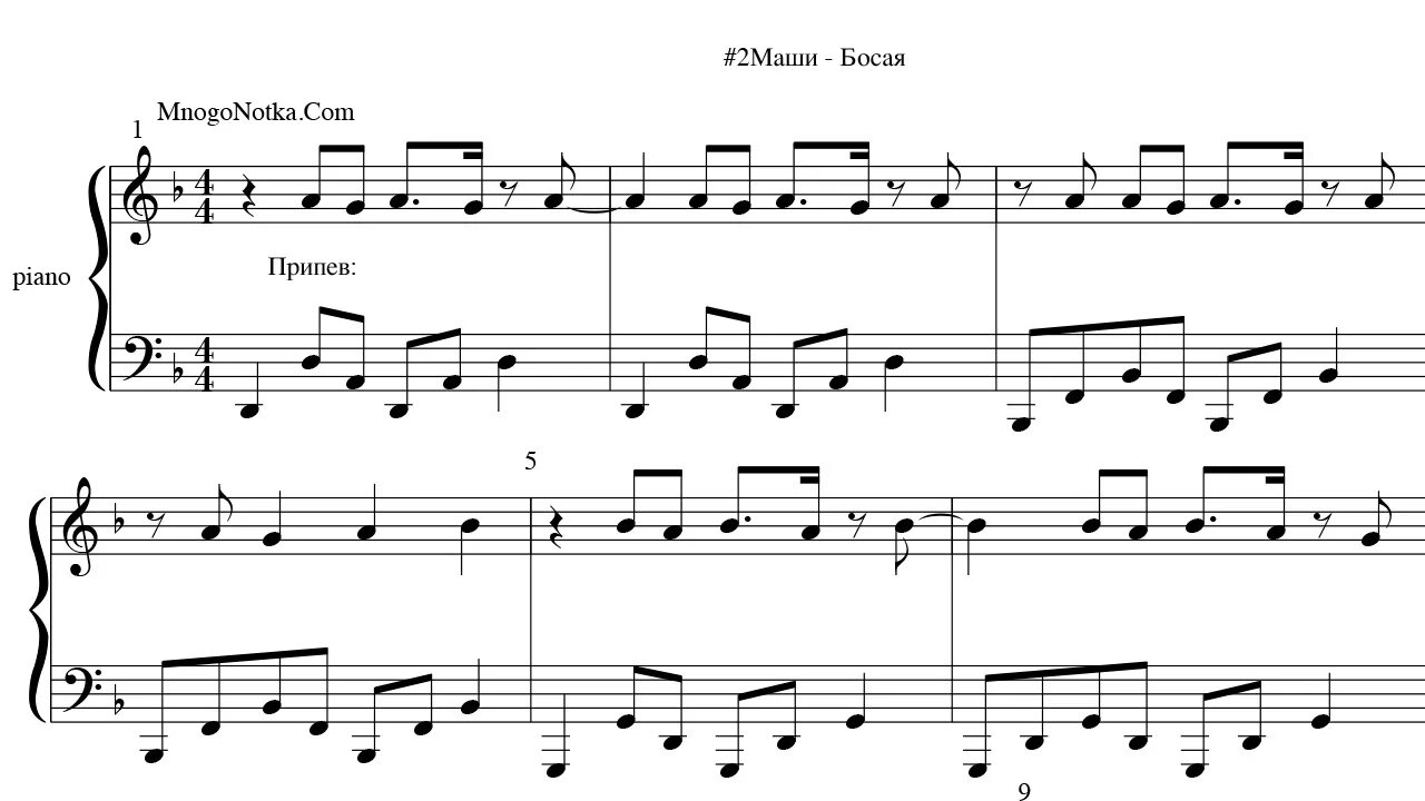 Песня шла босиком текст. Ноты для фортепиано. Ноты песен для фортепиано. Странники Ноты. Мама Ноты на пианино.