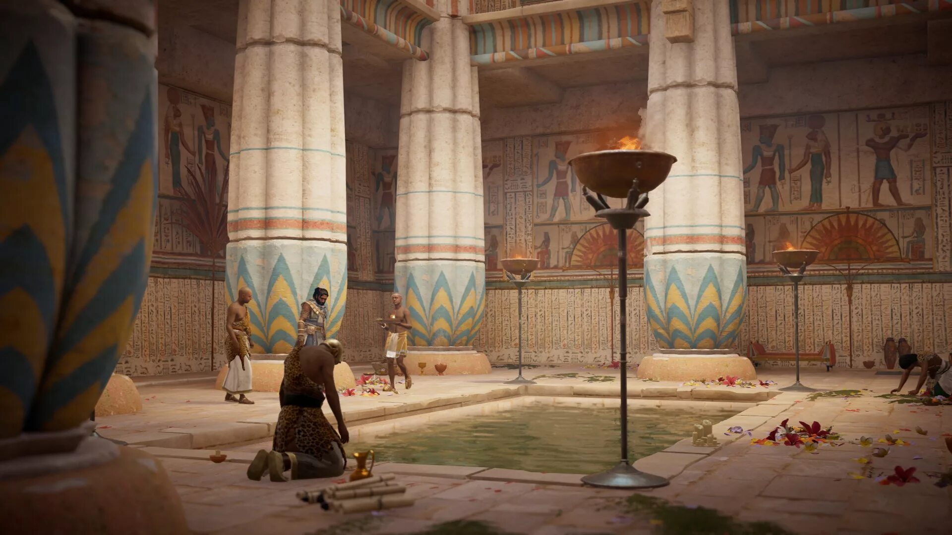 Temple assassins. Assassin's Creed Египет. Древний Египет ассасин Крид. Assassins Creed Origins Karnak. Ассасины Египет.